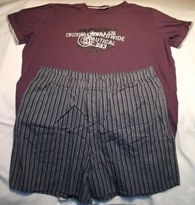LIVERGY 2 TEILIGER HERREN SCHLAFANZUG Gr. 3XL 58/60 47/48 - Bild 1 von 1