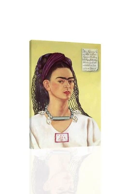 Frida Kahlo - Autorretrato 1940 III - ARTE DE PARED EN LIENZO O IMPRESIÓN Foto 1 de 2