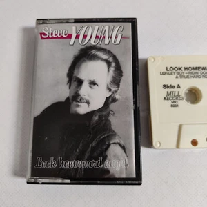 Steve Young - Look Homeward Angel (cassette) Sweden 1986 Country Rock - Picture 1 of 5