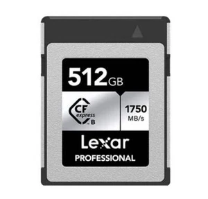 Lexar Professional CFexpress™ Type B card Silver Series 512GB—Up to 1750MB/S rea - Picture 1 of 1