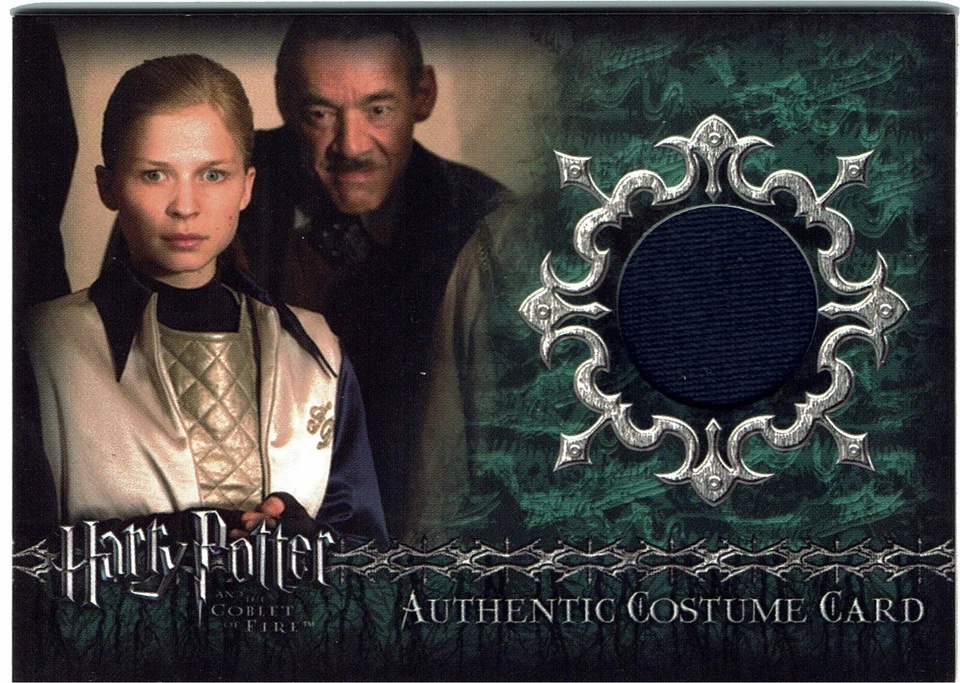 Harry Potter Goblet of Fire GOF Costume Prop Card C3 Fleur Delacour #157/250 - Image 1 of 1