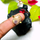 Naturalny pierścionek z jaspisem dla gołębia - poduszka 10x14mm srebro 925 pierścionek