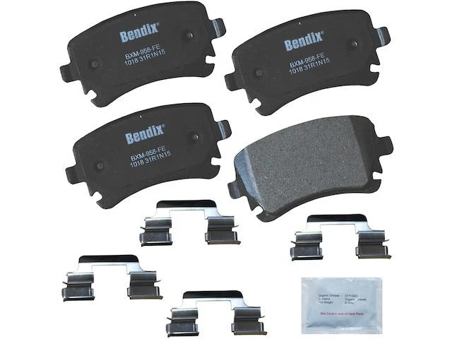 Juego de pastillas de freno traseras Bendix 62449MWXC 2005 para Volkswagen Phaeton 2004-2006 Foto 1 de 2