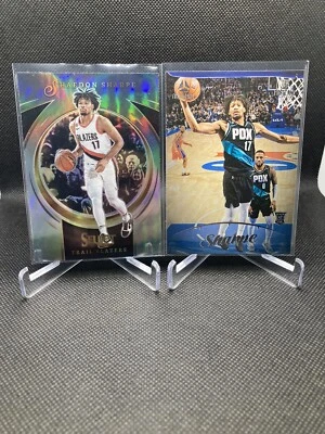 2022-23 Select Certified Silver Prizm Shaedon Sharpe #1 Rookie + Luminance RC - Image 1 of 2