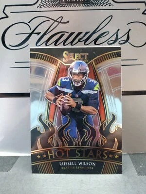 2020 Panini Select Russell Wilson Hot Stars card #HS18 - Image 1 of 2