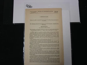 Govt Report Civil War Pension Request due to the Hernia Recvd From Falling #986 - Bild 1 von 1