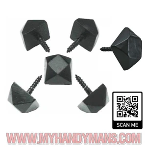6x 15mm Olde English Iron Door studs screw old hill iron works - Picture 1 of 1