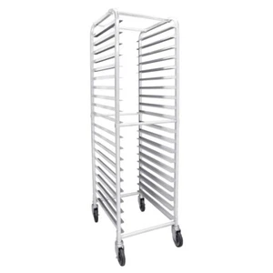 Aluminium Bakery 20 Tier Sheet Pan Tray Rack Trolley 515Wx660Dx1759Hmm - Picture 1 of 1