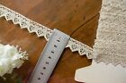 Edged Lace Variegated CREAM/OLIVE Cotton - 18mm Wide 6 Metres 3098-01-A Flt6