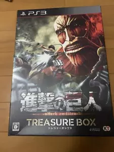 Attack on Titan Shingeki no Kyojin Treasure Box PlayStation 3 PS3 PS Jp importación - Imagen 1 de 7