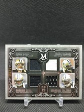 2015 Topps Museum Collection Quad Relic Brees Ingram Cooks Colston #QR-BICC