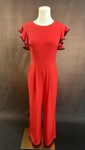 Super Cute Calvin Klein Red Romper Size 2 Small - Picture 1 of 2