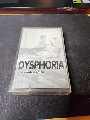 DYSPHORIA You Wish You Tried HARDCORE METAL CASSETTE TAPE RARE PHILADELPHIA PA - Image 1 of 4