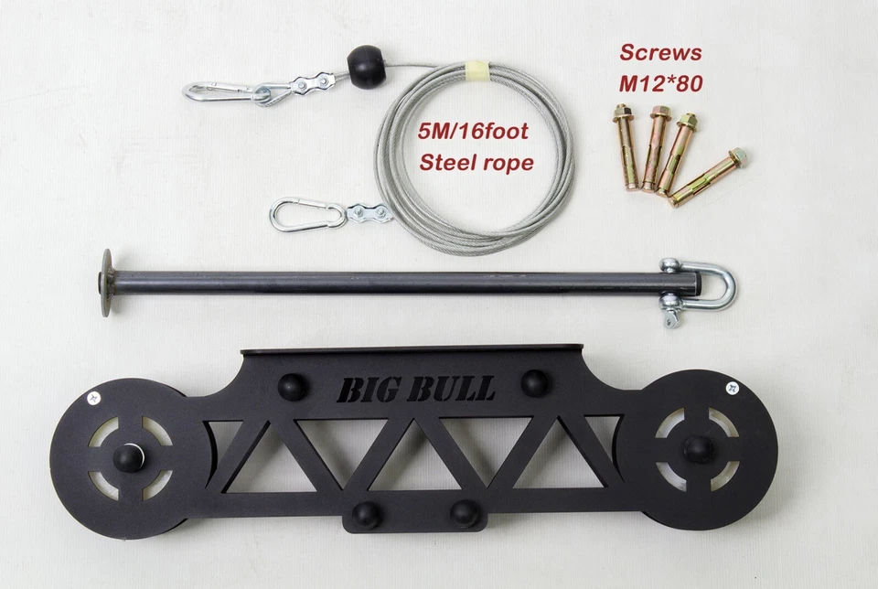 Home Gym Ceiling mounted lat pullDown Cable pulley Machine home multi Gym - Image 1 of 4