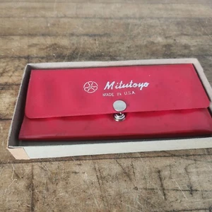 MITUTOYO RADIUS GAUSE SET OF 8 S-77 New - Picture 1 of 7