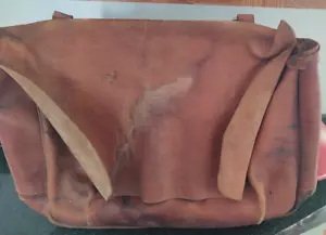 ENORME Bolso Cartera De Colección Oficina de Correos USPS 1968 Cuero Mérito EE. UU. Correo 2 - Imagen 1 de 5