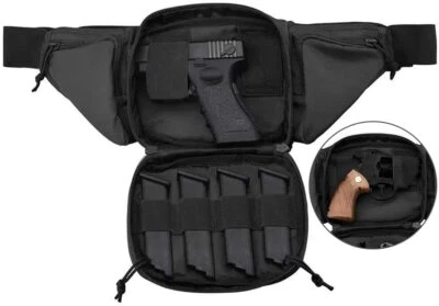 Tactical Fanny Pack Gun Holster Waist Pack Utility EDC Pouch Military Belt Bag - Image 1 of 4
