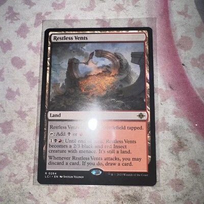 MTG Restless Vents - The Lost Caverns of Ixalan #284 Card Rare NM - Image 1 of 2