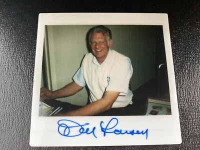 Don Larsen Signed Kodak Instant Polaroid Photo Photograph JSA Autograph 1980s  - Image 1 of 3