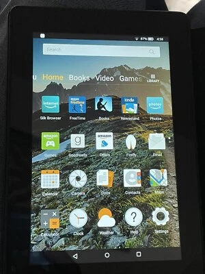 Amazon Fire HD 10 (7.ª generación) 32 GB, Wi-Fi, 10,1 pulgadas - negro (con... Foto 1 de 4