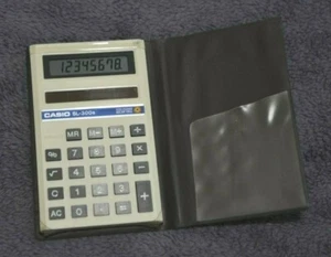 Casio SL-300G Calculator Solar Powered Pocket Calculator - Picture 1 of 6