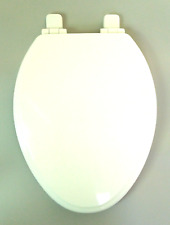Kohler Ridgewood elongated wood toilet seat quiet close white 20454-0