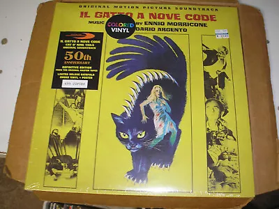Ennio Morricone - Il Gatto A Nove Code soundtrack LP new sealed Rustblade ltd - Image 1 of 2