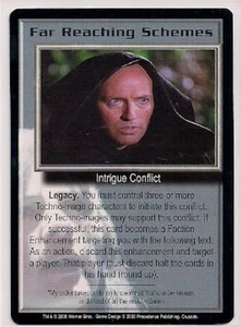 Babylon 5 CCG Crusade RARE Far Reaching Schemes NM - Picture 1 of 1