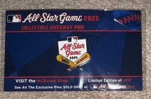 2025 MLB All Star Game Baseball Pin MARUCCI BAT Atlanta Exclusive /400 Wincraft - Picture 1 of 2
