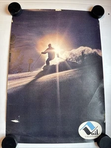 Vintage Vail Colorado Ski Poster Gary Garratt Imports International - Picture 1 of 10