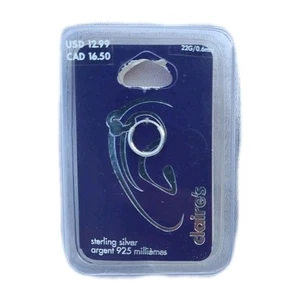 Sterling Silber 22 g 0,6 mm Knorpel  - Bild 1 von 2