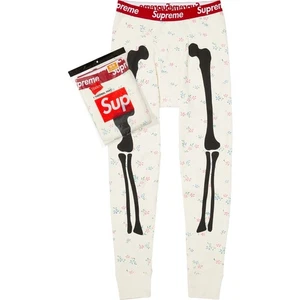 Supreme Hanes Bones Thermal Pant (1 Pack) in Floral Men’s Size Large FW25 - Bild 1 von 4
