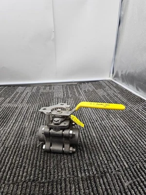 Apollo 83A-244-01 3/4" 3 Piezas Acero al Carbono 1500 CWP Soldadura Puerto Completo Válvula de Bola Foto 1 de 4