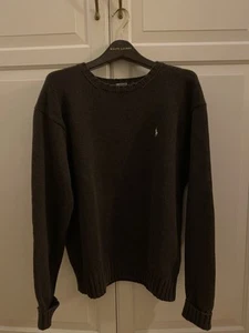 Ralph Lauren Damen Pullover L / XL 42 44 Baumwolle schokoladenbraun - Bild 1 von 2