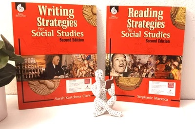 Reading & Writing Strategies for Social Studies Gr 1-8 Book w/ CD-ROM *New* - Image 1 of 4