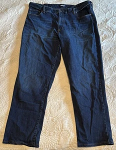 Pantalones de mezclilla Lands' End para hombre talla 48 x 34 azul cuadrado rigger pierna recta EXCELENTE - Imagen 1 de 12