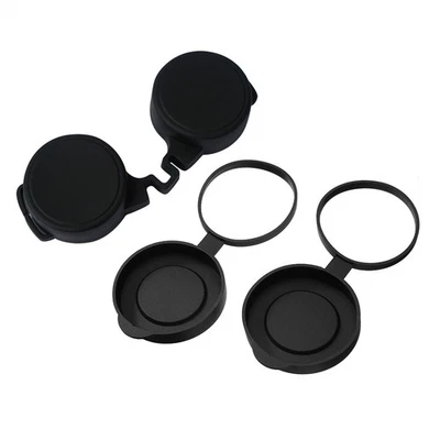 1set/2PCS 10x50 Rubber Len Cover Caps For Binoculars Objective Optics Protection - Image 1 of 4