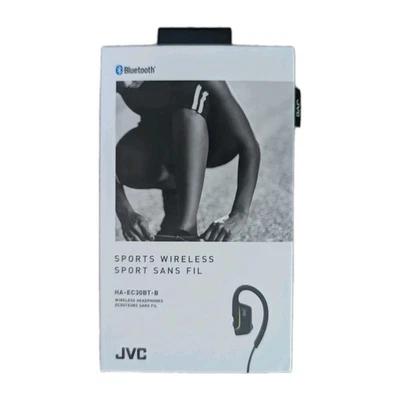 JVC-HAEC30BT JVC Wireless In-Ear Headphones Blue/Yellow/Red - Image 1 of 2