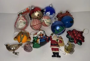 Vintage Lot Of  Mid Century Modern Christmas Ornaments West Germany Bronners - Picture 1 of 3