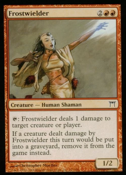Frostwielder -Foil Light Play MTG Champions of Kamigawa - Image 1 of 1