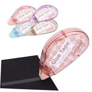 Paquete de cinta para álbum de recortes rodillo de cinta de doble cara para manualidades, 0,3 pulgadas x 26 pies 4 - Imagen 1 de 7