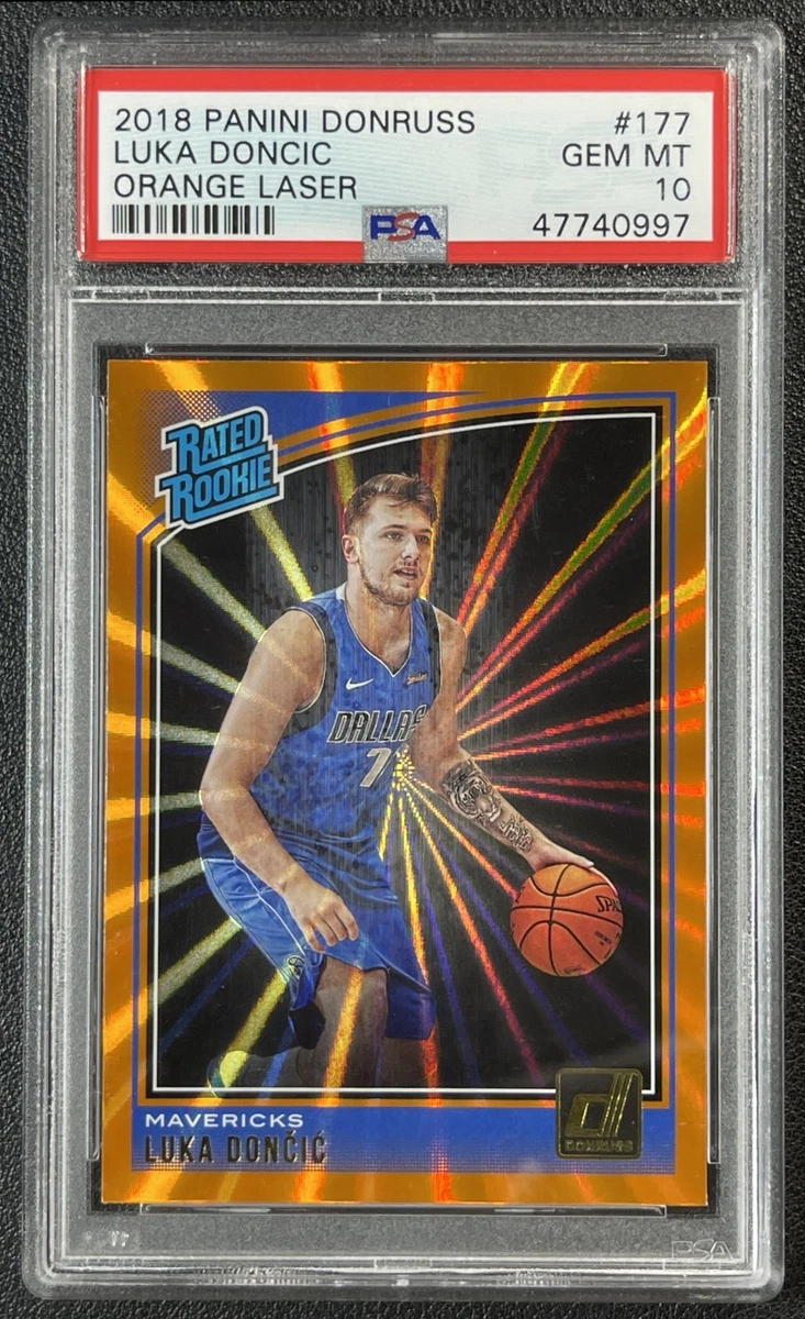 Luka Dončić 10 Graded Basketball Trading Cards & Accessories for