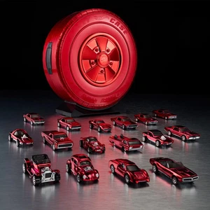 Mattel 80th Anniversary Hot Wheels Original 16 Rally Case Set SEALED IN HAND - Picture 1 of 6