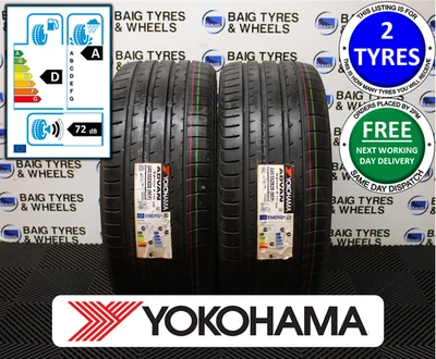 X2 245/35R20 245 35 20 95Y XL YOKOHAMA ADVAN NEW TYRES **AMAZING A RATED** SJ185 - Image 1 of 4