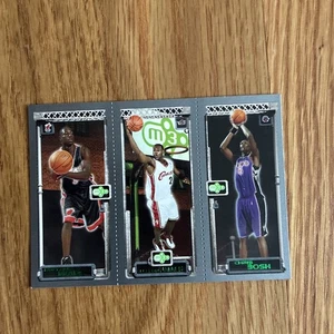 2003-04 Topps Rookie Matrix Dwyane Wade LeBron James Chris Bosh RC - Picture 1 of 2