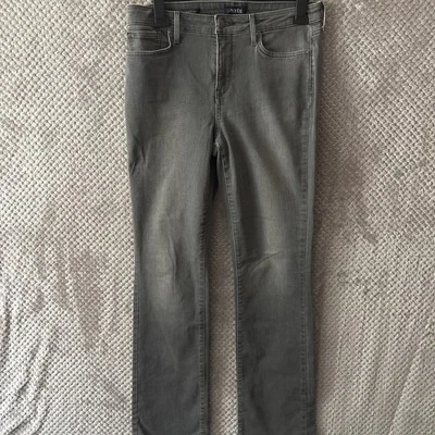 NYDJ Womens Jeans Size 6 Grey Barbara Bootcut - Image 1 of 4