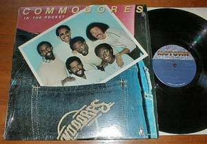 COMMODORES Orig 1981 "In The Pocket" LP SHRINK UNPLAYED - Picture 1 of 1