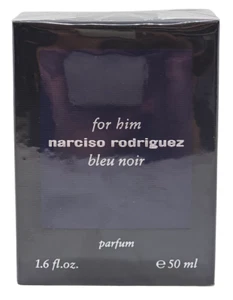 Narciso Rodriguez For Him Bleu Noir Parfum 1.6/1.7 oz Parfum 50 ml Spray For Men - Picture 1 of 2