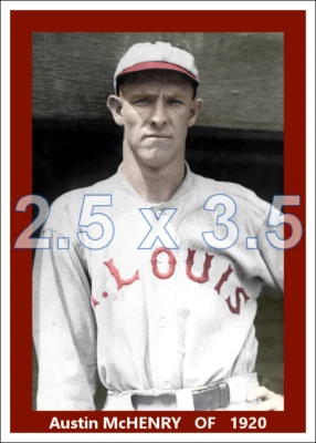 Austin McHenry - 1920 Cardenales de San Luis - elige una talla - impresión en color Foto 1 de 4