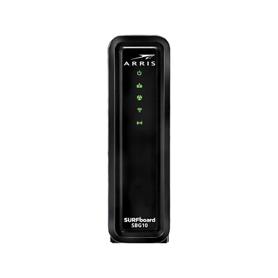 ARRIS Surfboard SBG10 DOCSIS 3.0 Cable Modem & Wi-Fi Router - Image 1 of 4